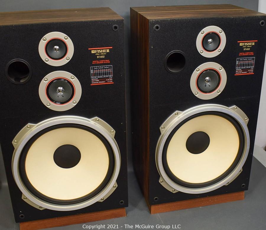 fisher st 832 speakers