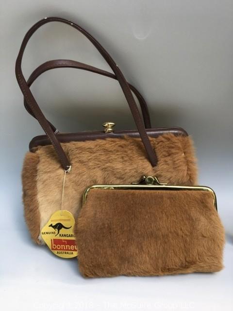 kangaroo fur purse